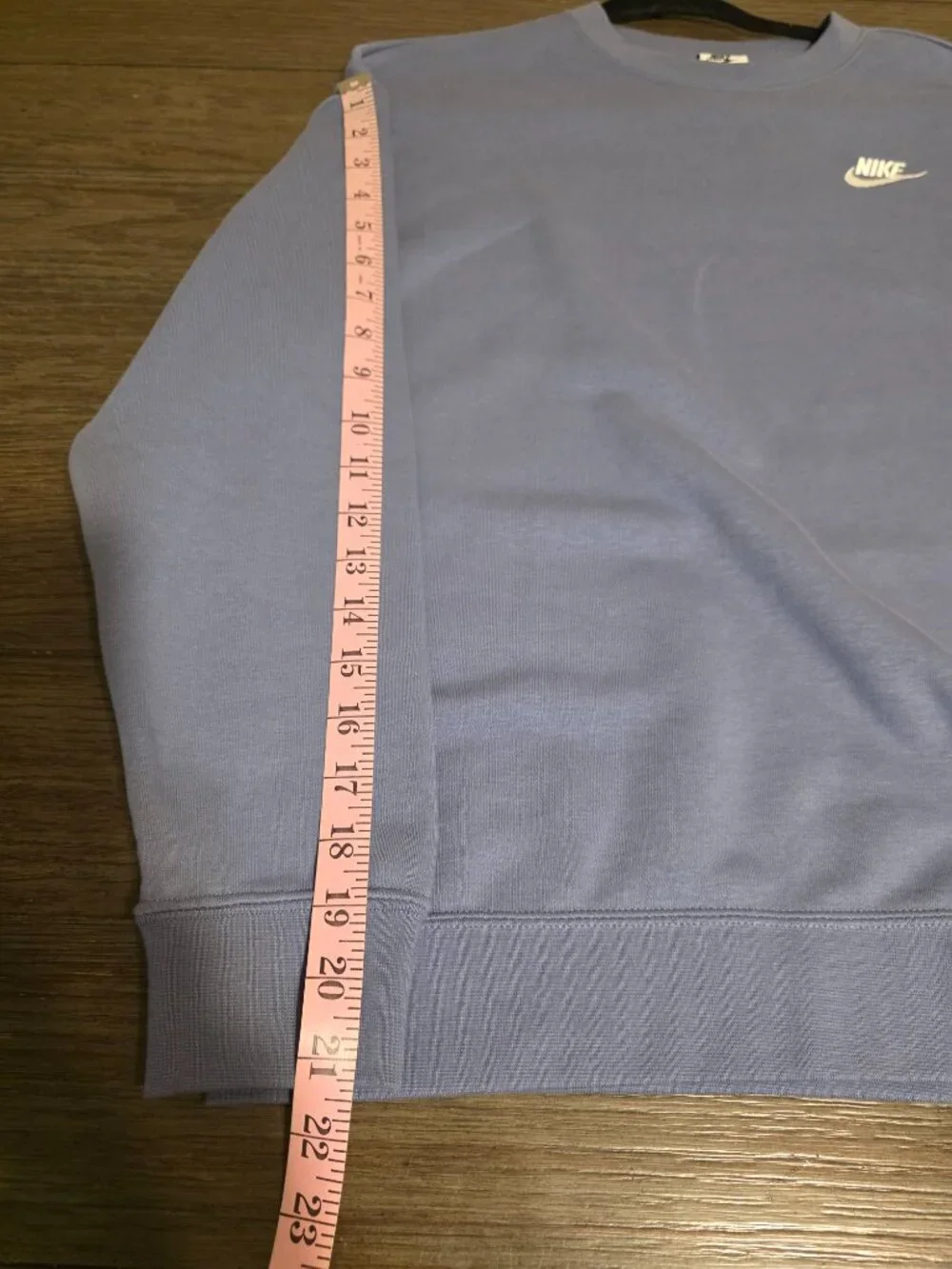 Nike Sportswear Club Fleece Loose Crew Neck Sweatshirt NWT Blue XS